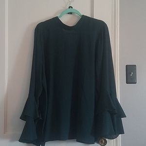 bell sleeve blouse
